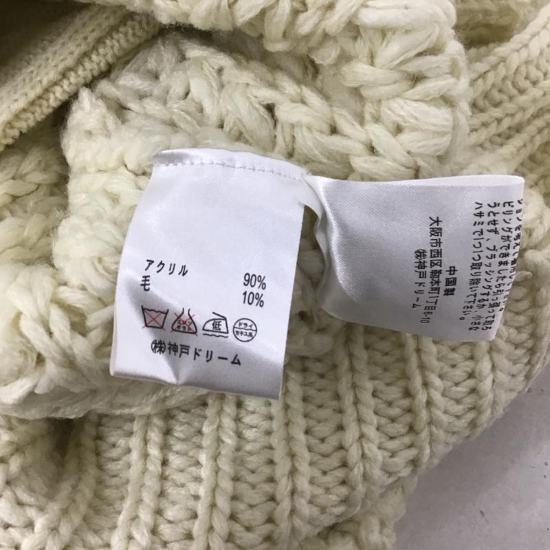 スコットクラブ SCOTCLUB カーディガン 長袖 無地 白 / ホワイト /  レディース USED 古着 中古 10142752