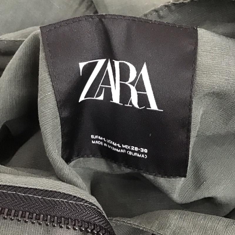 ザラ ZARA ジャケット、上着 ジャケット、ブレザー 5071 022 505 ロングコート M 無地 カーキ / カーキ /  レディース USED 古着 中古 10109454