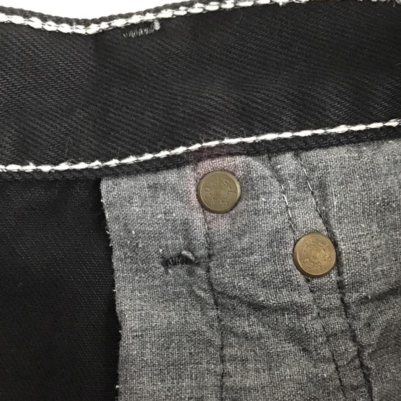 リーバイス Levi s パンツ デニム、ジーンズ 90s USA製 後染め 29インチ 無地 黒 / ブラック /  メンズ USED 古着 中古 10105740