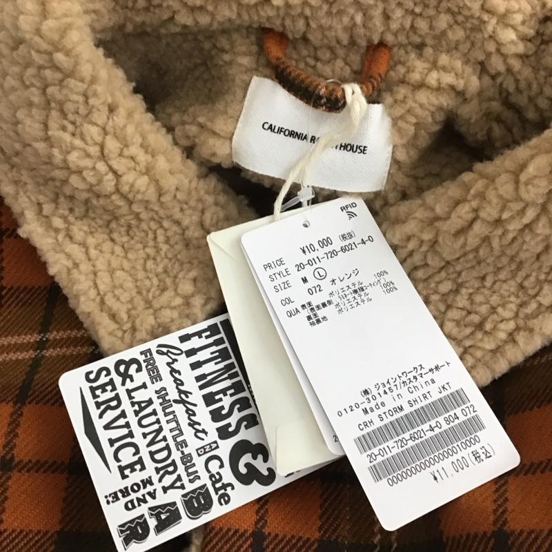 ジョイントワークス JOINT WORKS ジャケット、上着 ジャケット、ブレザー 20-011-720-6021-4-0 ジャケット 裏地ボア アウター カジュアルジャケット L チェック マルチカラー / マルチカラー /  メンズ USED 古着 中古 10113640