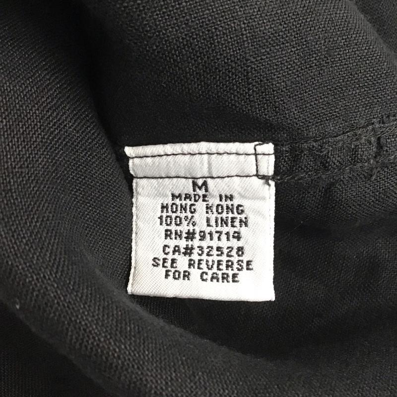 アルマーニエクスチェンジ ARMANI EXCHANGE シャツ、ブラウス 半袖 半袖シャツ 無地シャツ ポケットシャツ M 無地 黒 / ブラック /  メンズ USED 古着 中古 10132805