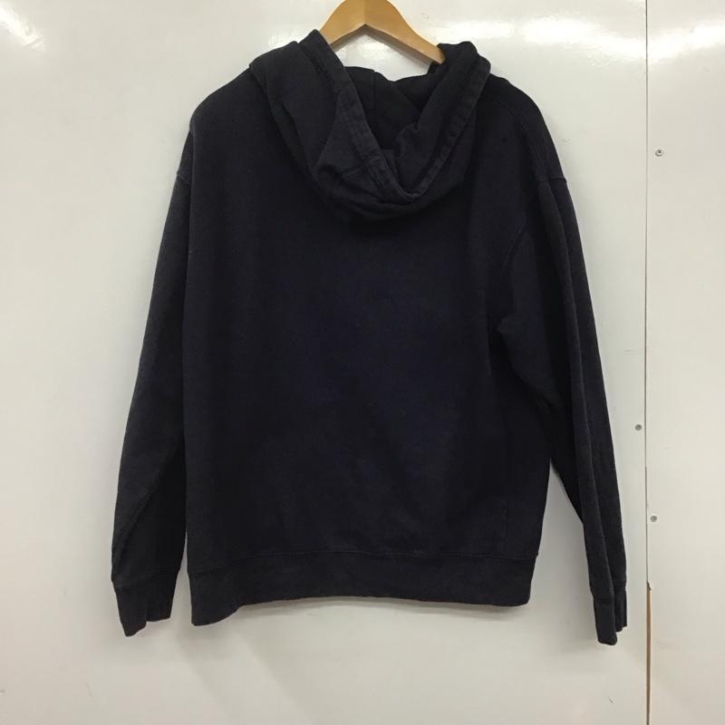 古着 USED パーカー 長袖 長袖 M ロゴ、文字 紺 / ネイビー /  メンズ USED 古着 中古 10144775