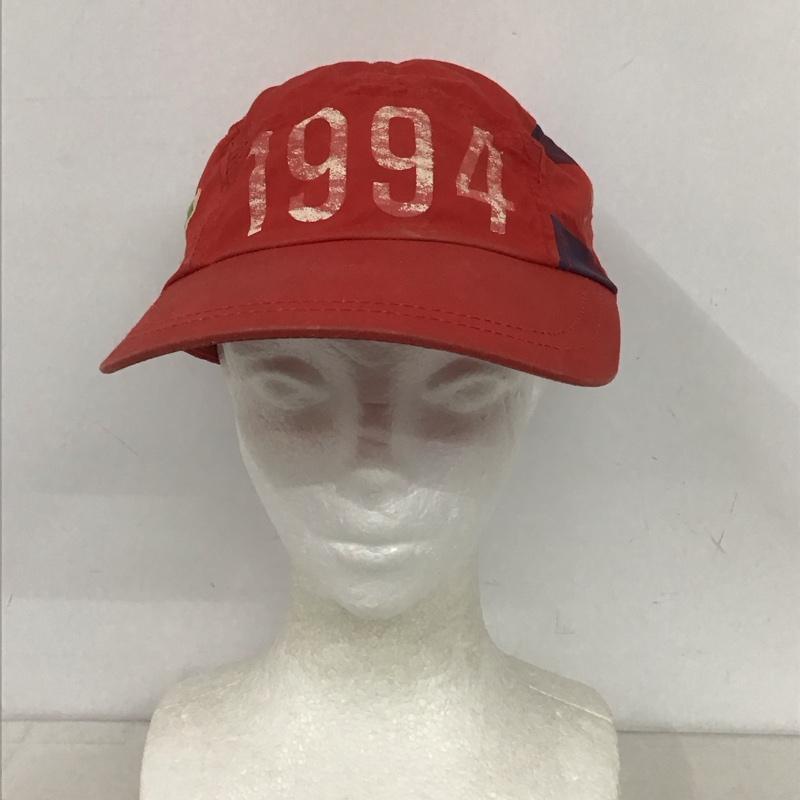 シュプリーム Supreme 帽子 キャップ Stadium Cap ロングビルキャップ ONE SIZE ロゴ、文字 赤 / レッド /  メンズ USED 古着 中古 10146087