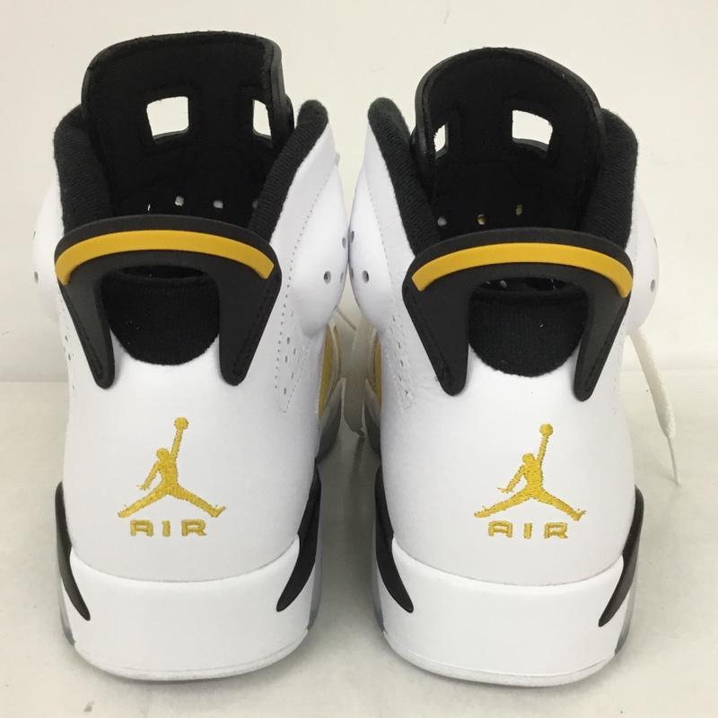 ナイキ NIKE スニーカー スニーカー CT8529-170 AIR JORDAN 6 RETRO 28cm 箱有 28.0cm ロゴ、文字 白 / ホワイト / X 黒 / ブラック / X 黄 / イエロー /  メンズ USED 古着 中古 10129909