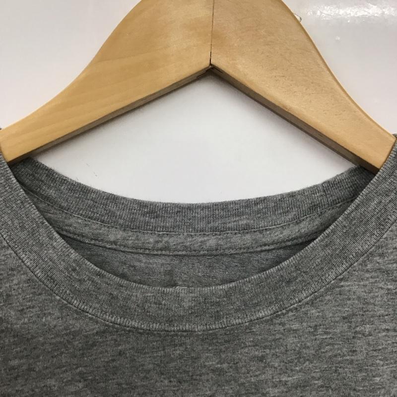 ナイキ NIKE Tシャツ 半袖 半袖カットソー プリントTシャツ クルーネックカットソー pushead XL プリント 灰 / グレー /  メンズ USED 古着 中古 10149735