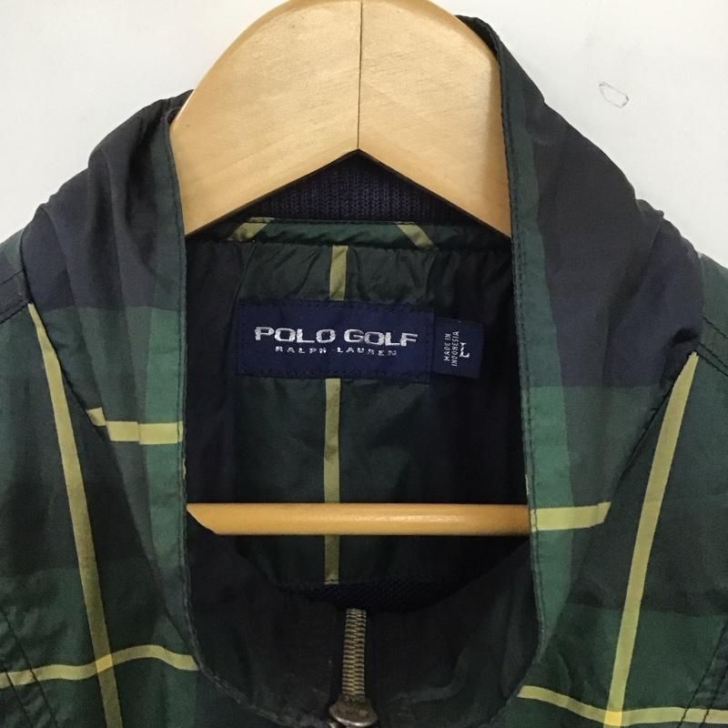 ポロゴルフラルフローレン POLOGOLF ジャケット、上着 ジャンパー、ブルゾン L チェック マルチカラー / マルチカラー /  メンズ USED 古着 中古 10144975