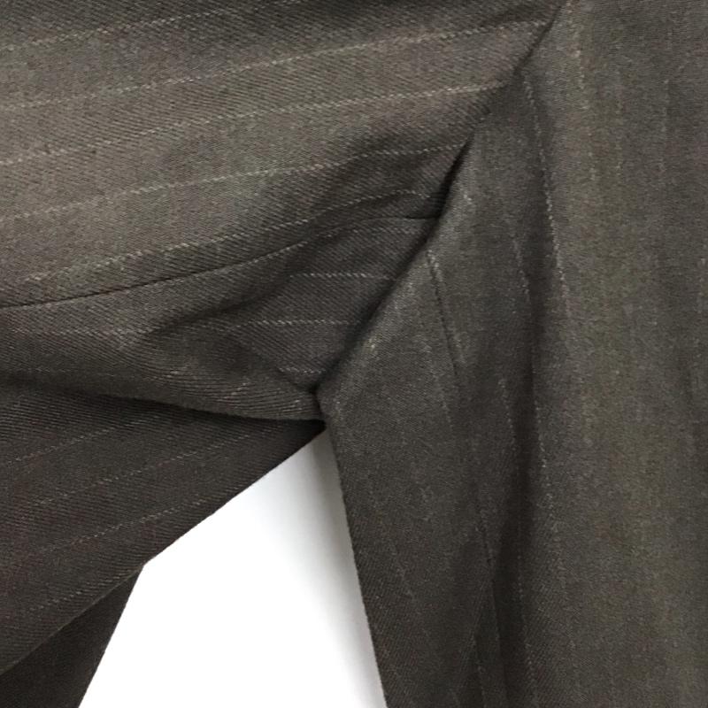 ザラ ZARA パンツ ショートパンツ ハーフパンツ S ストライプ 茶 / ブラウン /  レディース USED 古着 中古 10140009