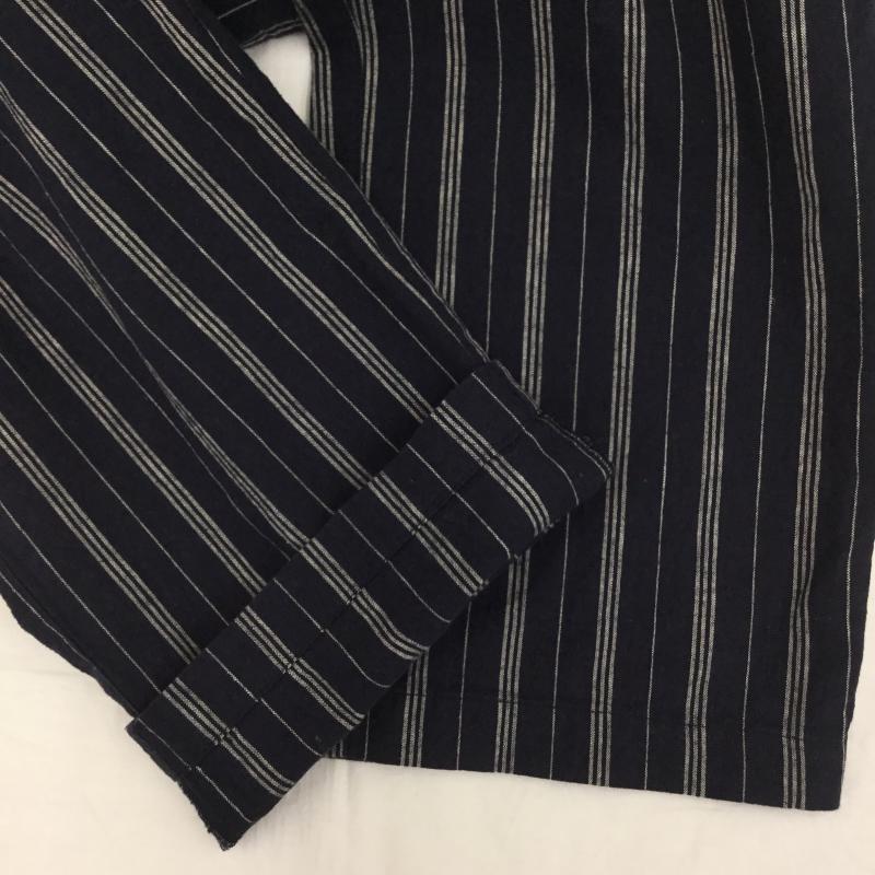 ネストローブ nest Robe パンツ サルエルパンツ 01202‐1464　20SS　コットンリネンストライプイージーフィットパンツ　ネストローブ FREE ストライプ 紺 / ネイビー / X 白 / ホワイト /  レディース USED 古着 中古 10115036