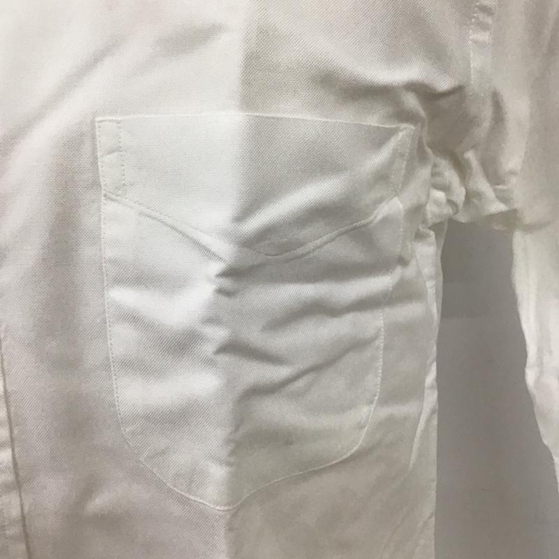 ブルックスブラザーズ BROOKS BROTHERS シャツ、ブラウス 長袖 BLACK FLEECE コットン BB1 USA 無地 白 / ホワイト /  メンズ USED 古着 中古 10112670