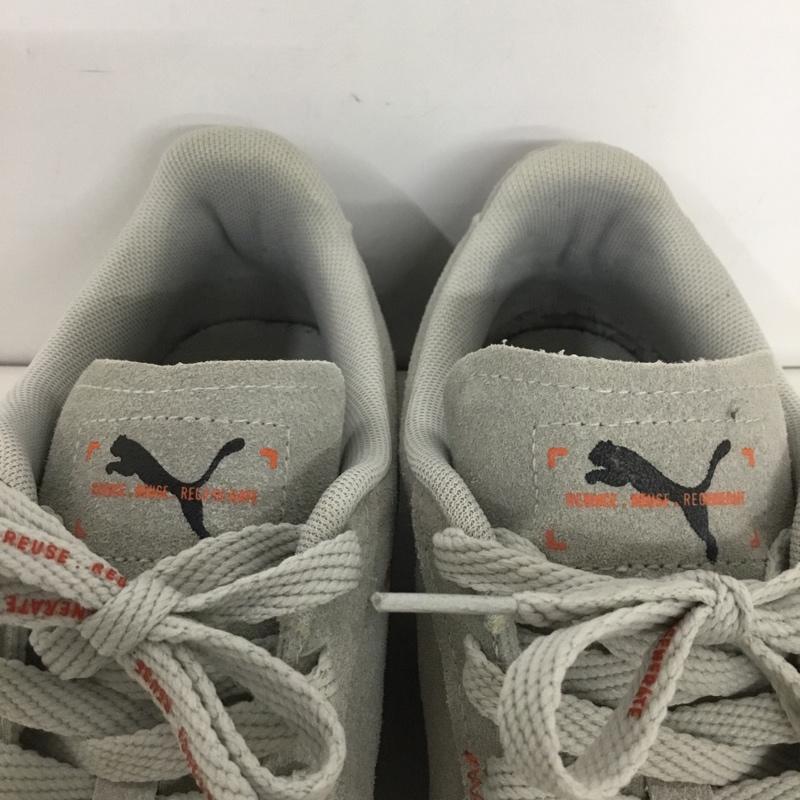 プーマ PUMA スニーカー スニーカー 384964-01 SUEDE RE:COLLECTION HARBOR MIST 26.5cm 26.5cm ロゴ、文字 灰 / グレー /  メンズ USED 古着 中古 10136685