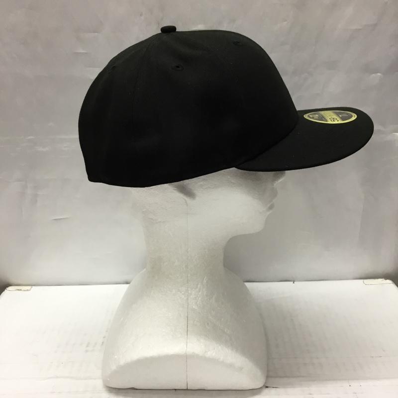 ニューエラ NEW ERA 帽子 キャップ 59FIFTY 62.5cm ロゴ、文字 黒 / ブラック /  メンズ USED 古着 中古 10106687