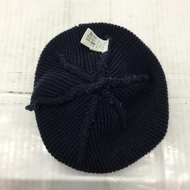 ザノースフェイス THE NORTH FACE 帽子 ニット帽 NN41620 ステッチワークビーニー FREE ロゴ、文字 紺 / ネイビー /  メンズ USED 古着 中古 10121829