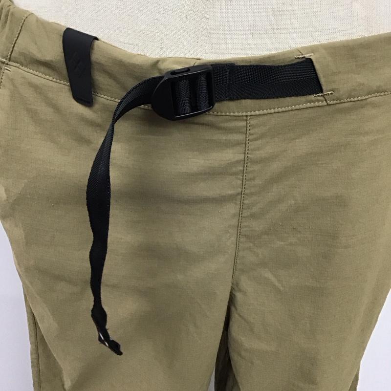 モンベル mont-bell ボトムス ボトムス 1105476 ストレッチO.D.ニッカ トレッキング用パンツ L ロゴ、文字 ベージュ / ベージュ /  レディース USED 古着 中古 10120414