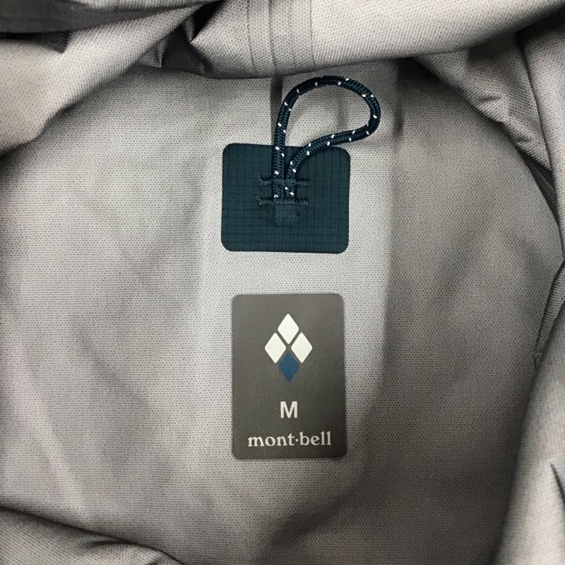 モンベル mont-bell ジャケット、上着 ジャンパー、ブルゾン 1128615 ストームクルーザー ジャケット M ロゴ、文字 緑 / グリーン /  メンズ USED 古着 中古 10122078