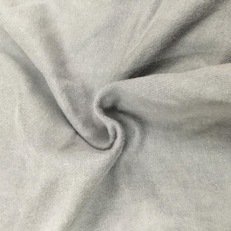 ハリウッドランチマーケット HRMARKET Tシャツ 半袖 MOTHER NATURE クルーネック 刺繍 1 ロゴ、文字 灰 / グレー /  メンズ USED 古着 中古 10112377