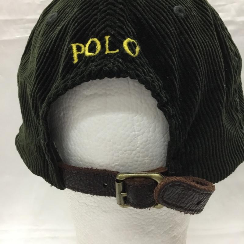 ポロバイラルフローレン Polo by RALPH LAUREN 帽子 キャップ コーデュロイ ワンポイント カーキ / カーキ /  メンズ USED 古着 中古 10109747