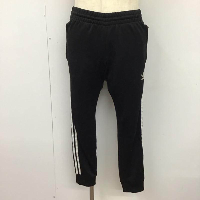 アディダス adidas パンツ ワークパンツ、ペインターパンツ cw1275 クラシックスSSTトラックパン ジャージ S ロゴ、文字 黒 / ブラック /  メンズ USED 古着 中古 10117661