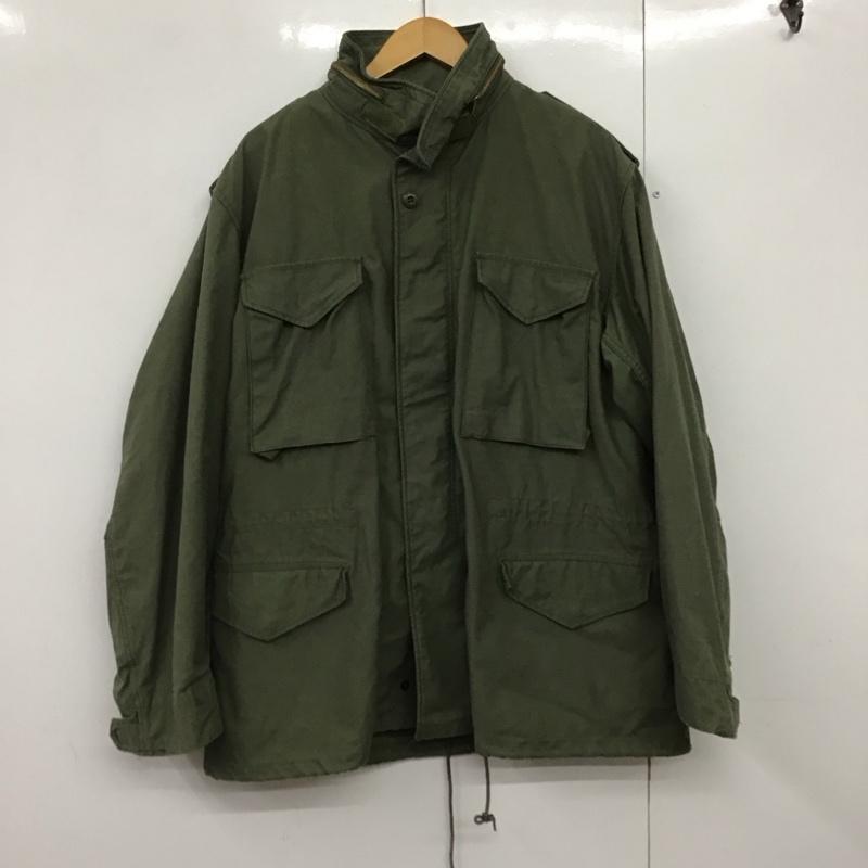 ミリタリー ミリタリー ジャケット、上着 ジャケット、ブレザー ミリタリージャケット 70s 80s アメリカ軍 m65 fieldジャケット 3rd型 無地 カーキ / カーキ /  メンズ USED 古着 中古 10140494