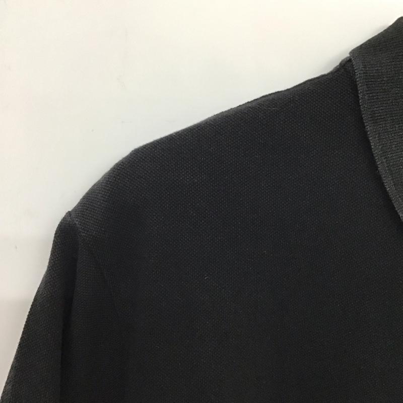 ポロラルフローレン POLO RALPH LAUREN ポロシャツ 半袖 半袖ポロシャツ 半袖カットソー カラーシャツ XL ロゴ、文字 黒 / ブラック /  メンズ USED 古着 中古 10132577