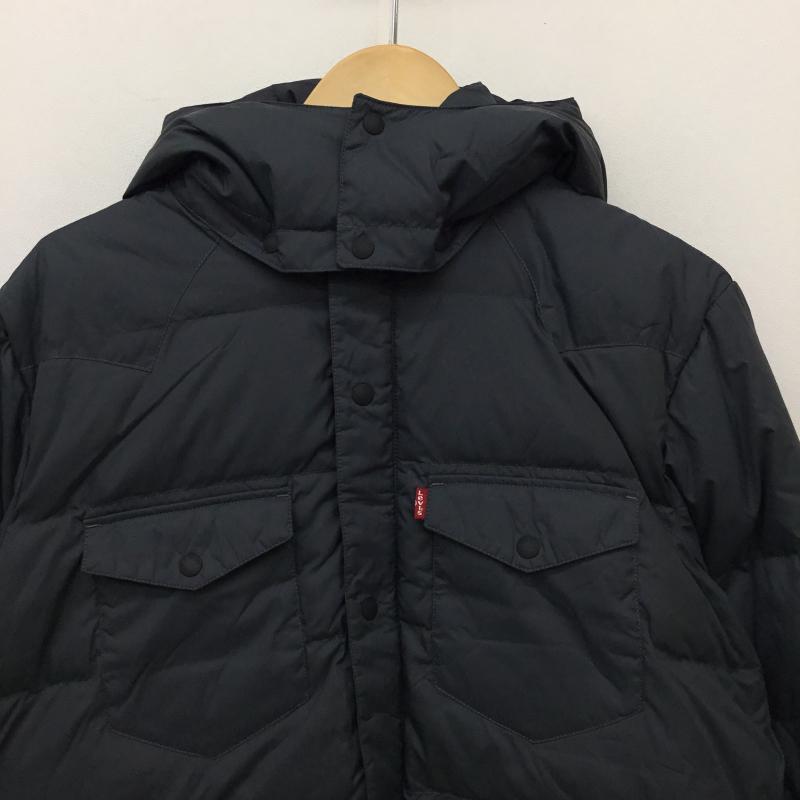 リーバイス Levi s ジャケット、上着 ダウンジャケット M 無地 灰 / グレー /  メンズ USED 古着 中古 10137904