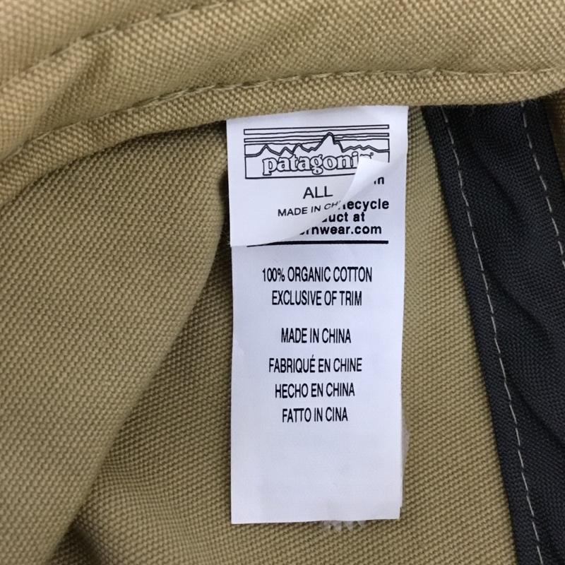 パタゴニア patagonia 帽子 キャップ 38278SP20 コットン ロゴ、文字 ベージュ / ベージュ /  メンズ USED 古着 中古 10130206