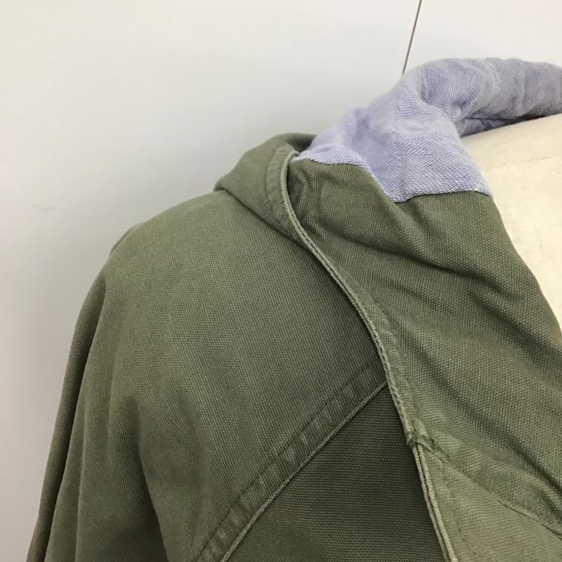 エルエルビーン L.L.Bean ジャケット、上着 ジャケット、ブレザー 7C045 マウンテンパーカー コットン M ロゴ、文字 カーキ / カーキ /  メンズ USED 古着 中古 10123519