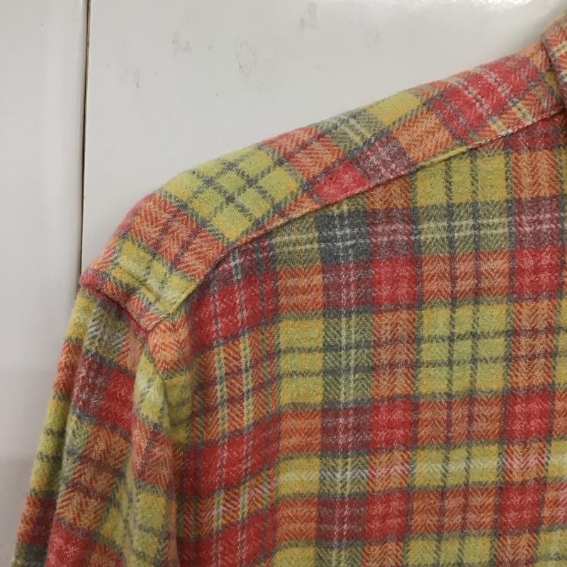 ポールスミス Paul Smith シャツ、ブラウス 長袖 長袖シャツ チェックシャツ カラーシャツ L チェック マルチカラー / マルチカラー /  メンズ USED 古着 中古 10130698