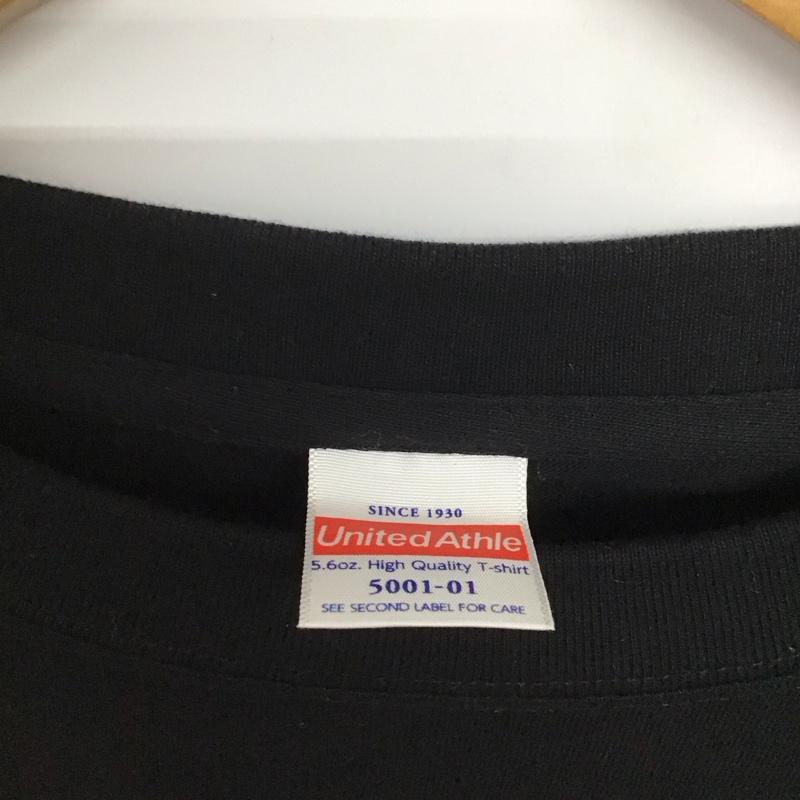 古着 USED Tシャツ 半袖 半袖カットソー プリントTシャツ クルーネックカットソー バンドTシャツ XXL ロゴ、文字 黒 / ブラック /  メンズ USED 古着 中古 10145721