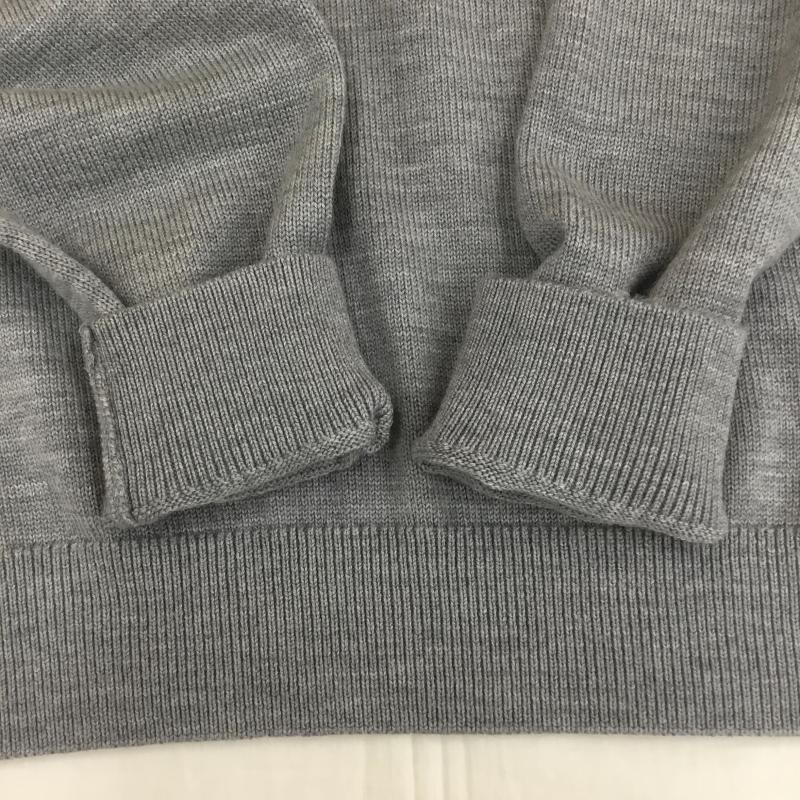 エルエルビーン L.L.Bean ニット、セーター 長袖 285158 S 無地 灰 / グレー /  メンズ USED 古着 中古 10138373