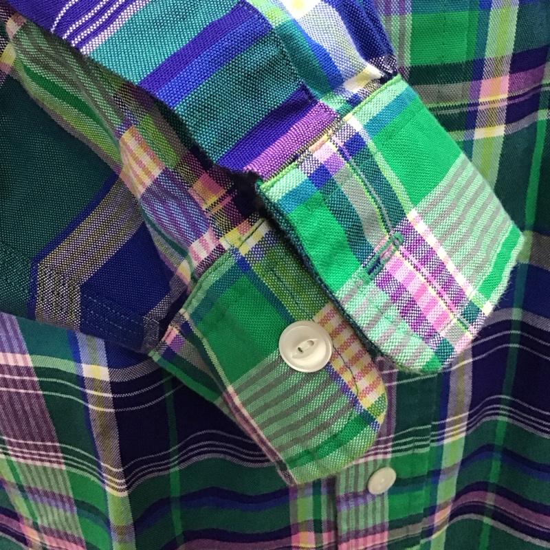 ポロラルフローレン POLO RALPH LAUREN シャツ、ブラウス 長袖 L チェック マルチカラー / マルチカラー /  メンズ USED 古着 中古 10111254