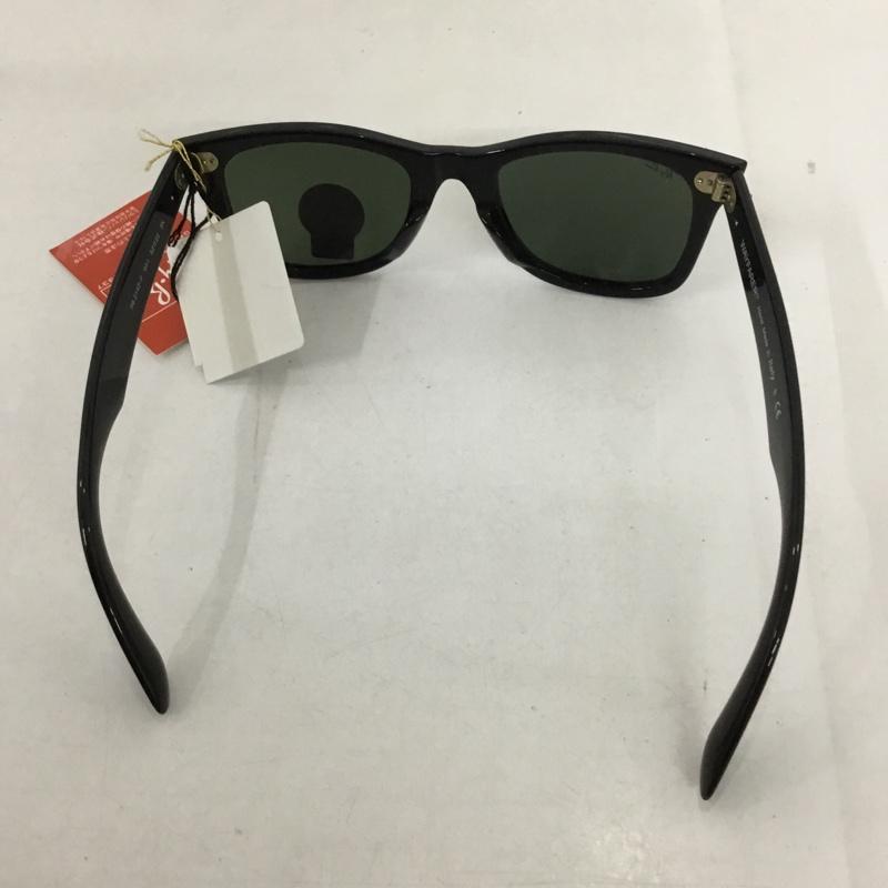 レイバン Ray-Ban めがね・サングラス サングラス RB2140-F WAYFARER カラーレンズ ケース付き ロゴ、文字 黒 / ブラック /  メンズ USED 古着 中古 10129411