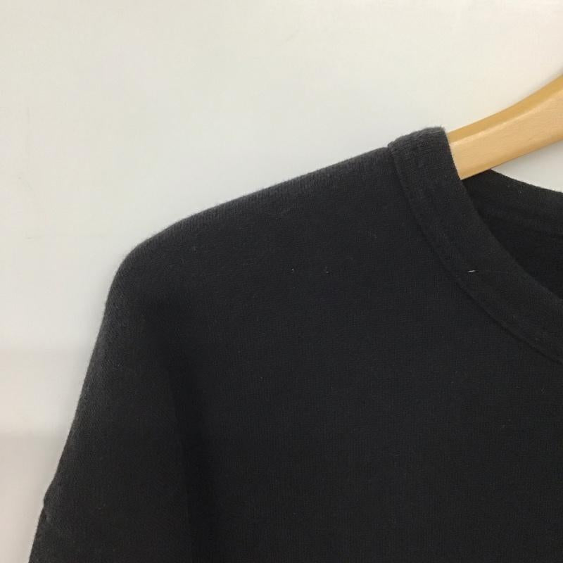 ダブルタップス WTAPS トレーナー 長袖 長袖トレーナー スウェット クルーネック プルオーバー 3 ロゴ、文字 黒 / ブラック /  メンズ USED 古着 中古 10142891