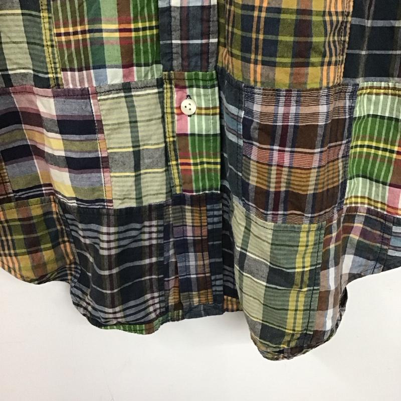 ラルフローレン RALPHLAUREN シャツ、ブラウス 半袖 半袖シャツ チェックシャツ ボタンダウンシャツ L チェック マルチカラー / マルチカラー /  メンズ USED 古着 中古 10136834