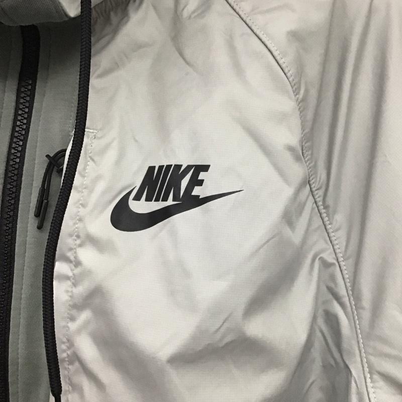 ナイキ NIKE ジャケット、上着 ジャケット、ブレザー DD4897-077 NSW TE ウィンター フリース フルジップ XL ロゴ、文字 灰 / グレー /  メンズ USED 古着 中古 10139487