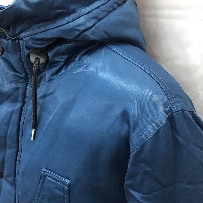 ポールスミス Paul Smith ジャケット、上着 ジャンパー、ブルゾン ジップアップロングジャケット アウター カジュアルジャケット ナイロンジャケット L 無地 紺 / ネイビー /  メンズ USED 古着 中古 10111790