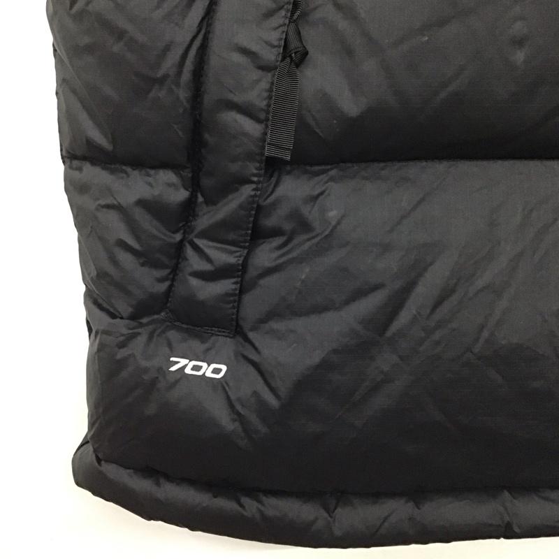 ザノースフェイス THE NORTH FACE ベスト ベスト nf0a3jqq 1996RETRONUPTSEVEST ジップアップベスト アウター L ロゴ、文字 黒 / ブラック /  メンズ USED 古着 中古 10143209