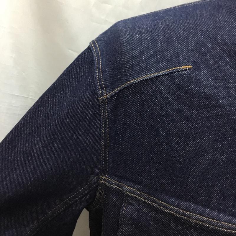 リーバイストラウスアンドコー Levi Strauss & co. ジャケット、上着 ジャケット、ブレザー デニムジャケット カラージャケット 長袖ジャケット ブルゾン Gジャン S 無地 インディゴ / インディゴ /  メンズ USED 古着 中古 10120133
