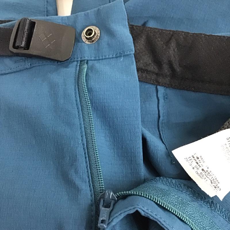 モンベル mont-bell パンツ ショートパンツ 1105672 サウスリムショーツ ハーフパンツ ショートパンツ M ロゴ、文字 青 / ブルー /  メンズ USED 古着 中古 10133520