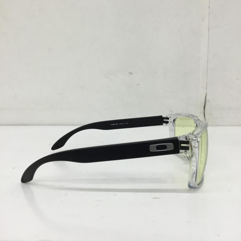 オークリー OAKLEY めがね・サングラス サングラス OO9244-6356 オークリー　ホルブルック ワンポイント 透明 / クリア / X 黄緑 / イエローグリーン /  メンズ USED 古着 中古 10133601