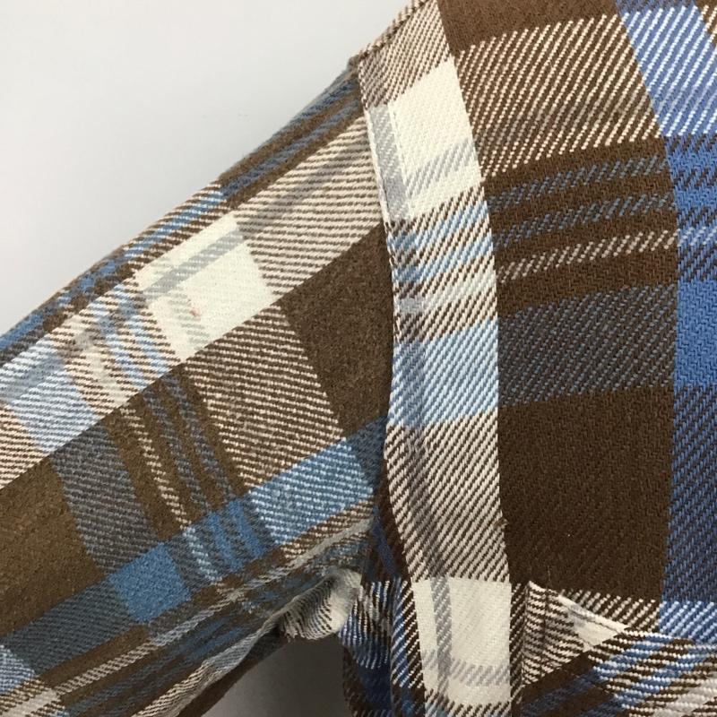 ビックマック BIGMAC シャツ、ブラウス 長袖 長袖シャツ カラーシャツ ポケットシャツ 長袖カットソー チェックシャツ 80s ポルトガル製 L チェック マルチカラー / マルチカラー /  メンズ USED 古着 中古 10119914