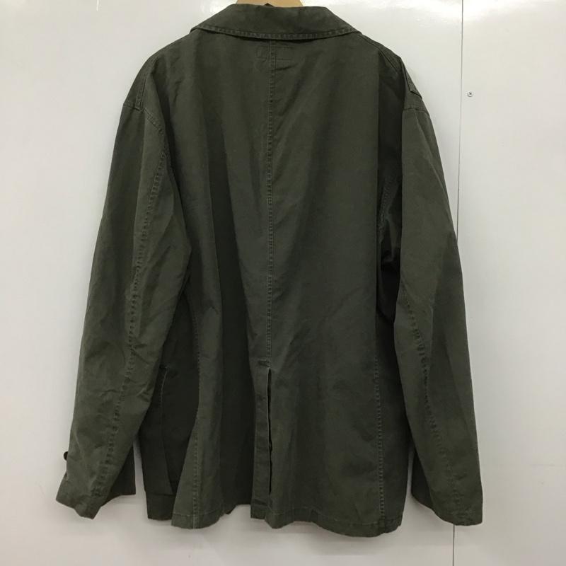 ポロバイラルフローレン Polo by RALPH LAUREN ジャケット、上着 ジャンパー、ブルゾン カジュアルジャケット アウター カラージャケット XXL 無地 カーキ / カーキ /  メンズ USED 古着 中古 10148267