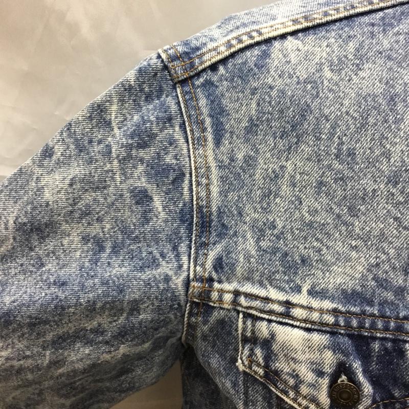 リーバイストラウスアンドコー Levi Strauss & co. ジャケット、上着 ジャケット、ブレザー デニムジャケット カラージャケット 長袖ジャケット ブルゾン Gジャン L 無地 インディゴ / インディゴ /  メンズ USED 古着 中古 10115231