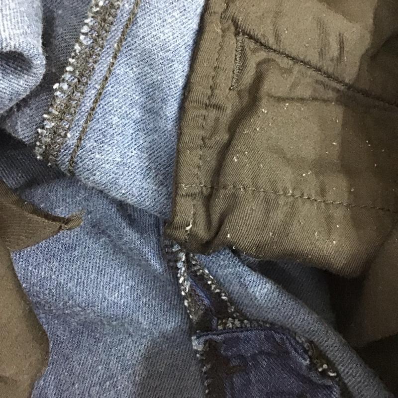 マウジー MOUSSY ボトムス ボトムス 0108SW30-1900 ワイドパンツ ガウチョパンツ 1 無地 インディゴ / インディゴ /  レディース USED 古着 中古 10117735