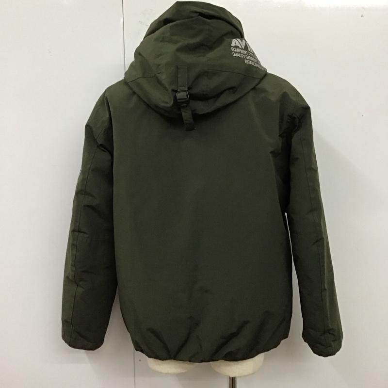 アヴィレックス AVIREX ジャケット、上着 ダウンジャケット 6182198 L 無地 カーキ / カーキ /  メンズ USED 古着 中古 10120532