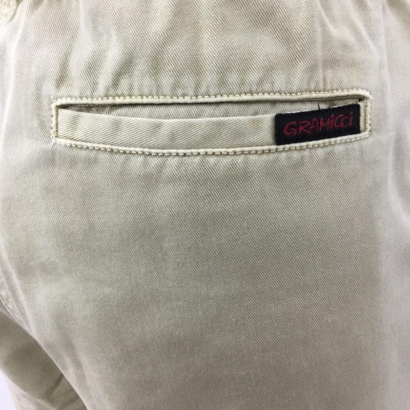 グラミチ GRAMICCI パンツ ショートパンツ 5分丈パンツ カジュアルパンツ ショートパンツ S 無地 ベージュ / ベージュ /  メンズ USED 古着 中古 10120798