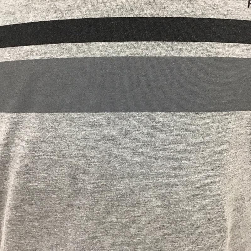 ザノースフェイス THE NORTH FACE Tシャツ 半袖 NT31702 クルーネック L ロゴ、文字 灰 / グレー /  メンズ USED 古着 中古 10115599