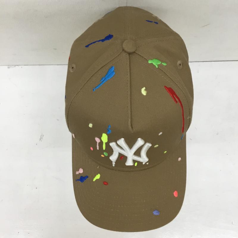ニューエラ NEW ERA 帽子 キャップ 刺繍 茶 / ブラウン /  メンズ USED 古着 中古 10139791