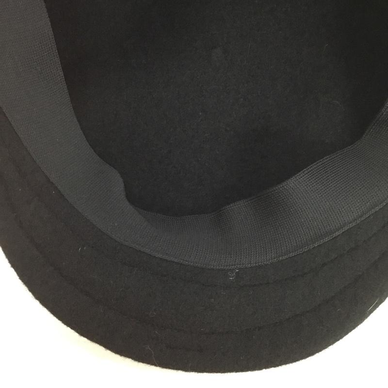 ザエイチダブリュードッグアンドコー THE H.W.DOG&CO. 帽子 ハンチング D-00996 WOOL ASCOT アスコットハンチング ロゴ、文字 黒 / ブラック /  メンズ USED 古着 中古 10132845