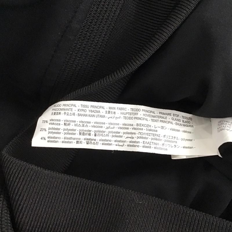 ザラ ZARA ジャケット、上着 ジャンパー、ブルゾン M 無地 黒 / ブラック /  メンズ USED 古着 中古 10145038