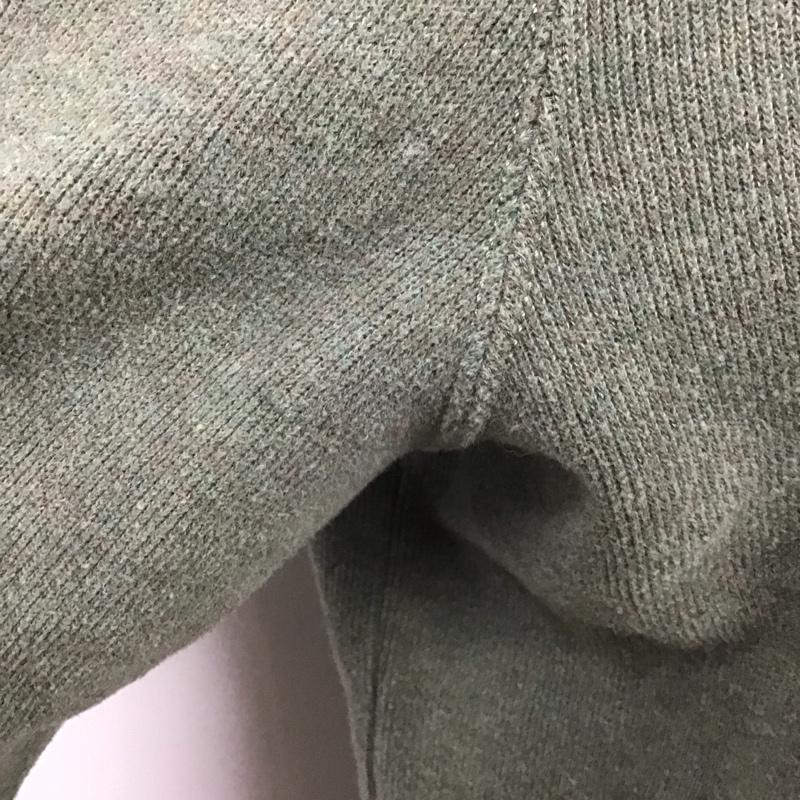 ポロバイラルフローレン Polo by RALPH LAUREN トレーナー 長袖 長袖トレーナー スウェット タートルネック リブスウェットカットソー L ロゴ、文字 カーキ / カーキ /  メンズ USED 古着 中古 10124204